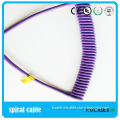 PVC insulation protection spiral cable